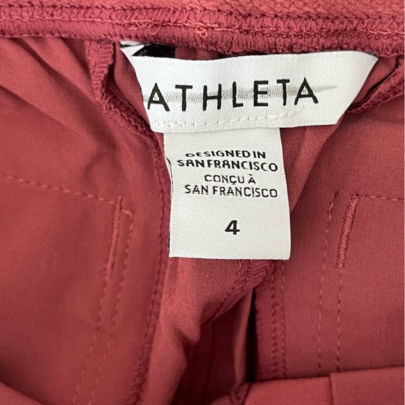 NEW Athleta Brooklyn high rise wide leg jogger pants 4 - Picture 7 of 10